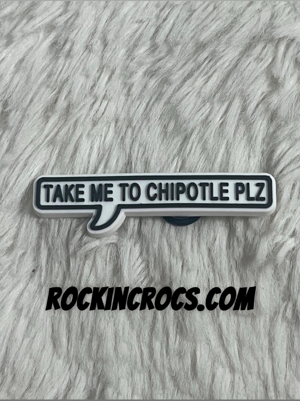 Chipotle Croc Charm